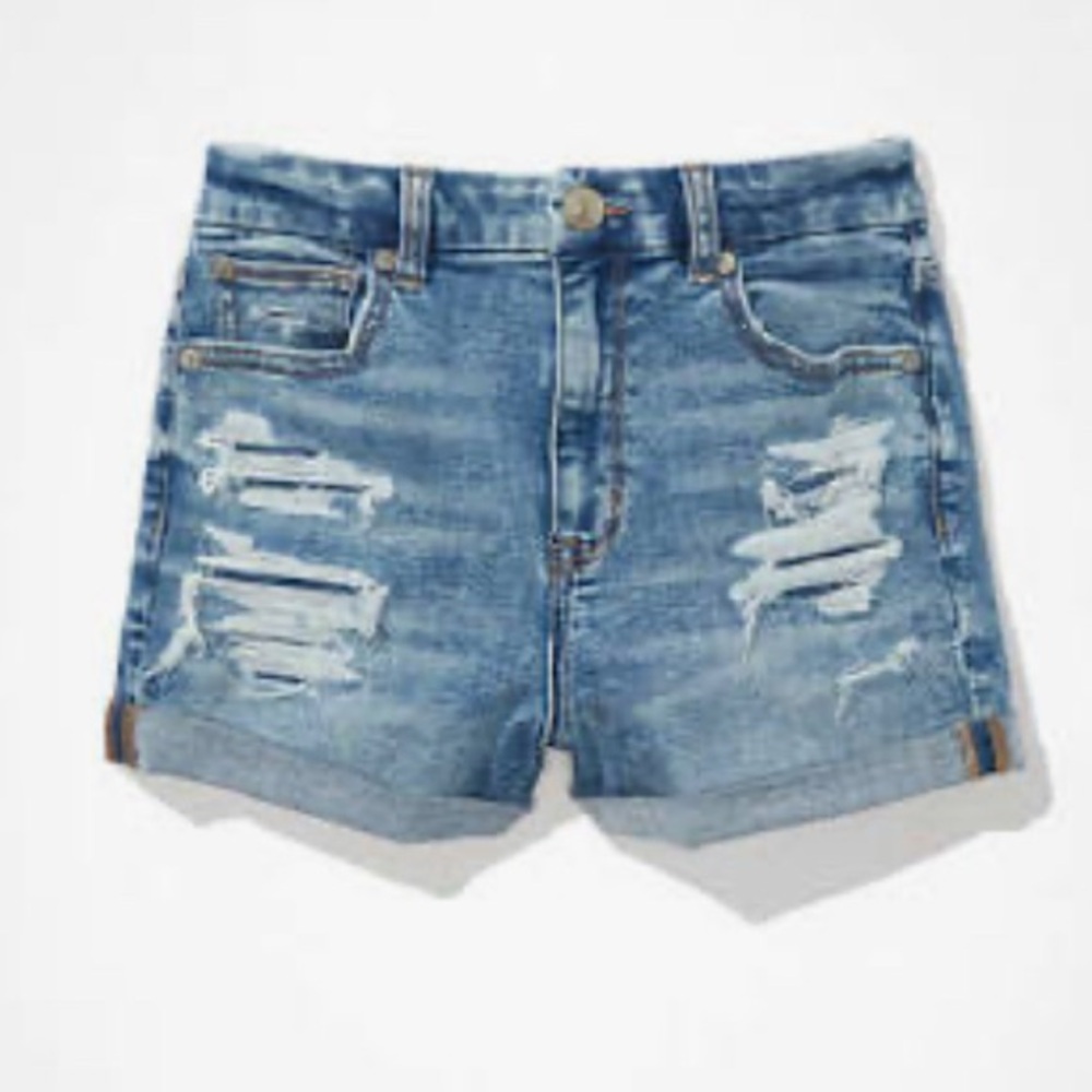 American Eagle Curvy Highrise Shorts